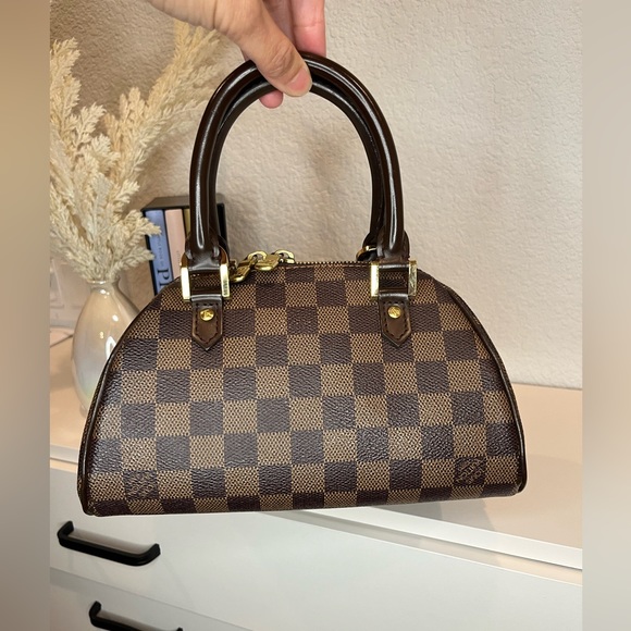 🎀 LOUIS VUITTON Damier Ebene Ribera Mini - Picture 15 of 15